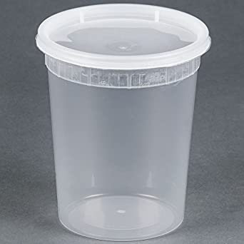 TD40032 32 OZ DELI CONTAINER COMBO TRIPAK